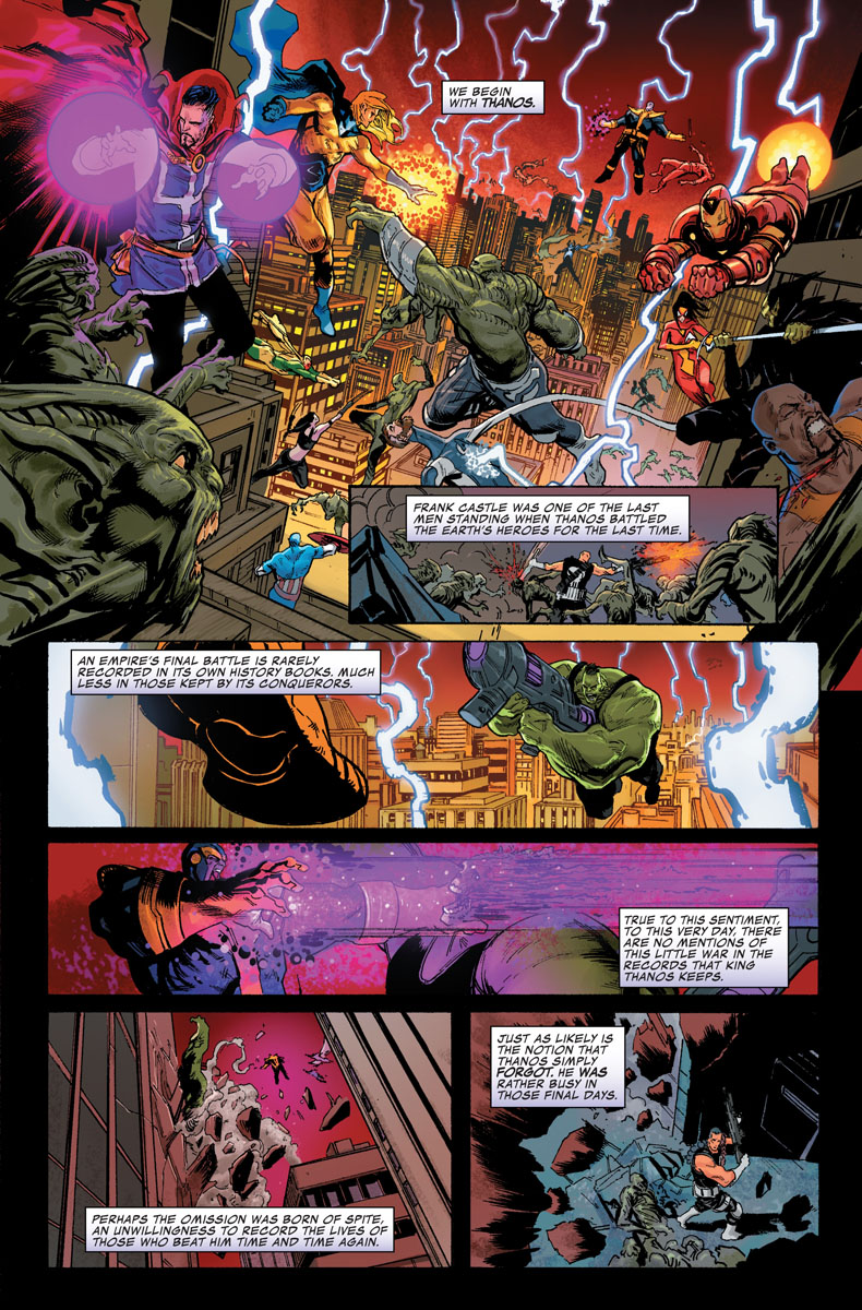 Thanos #16 - Preview - Motoqueiro Fantasma Cósmico