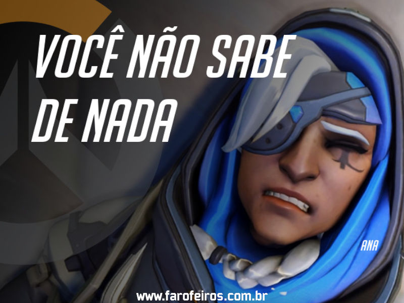 Ana - DES Motivação de Overwatch - Blog Farofeiros