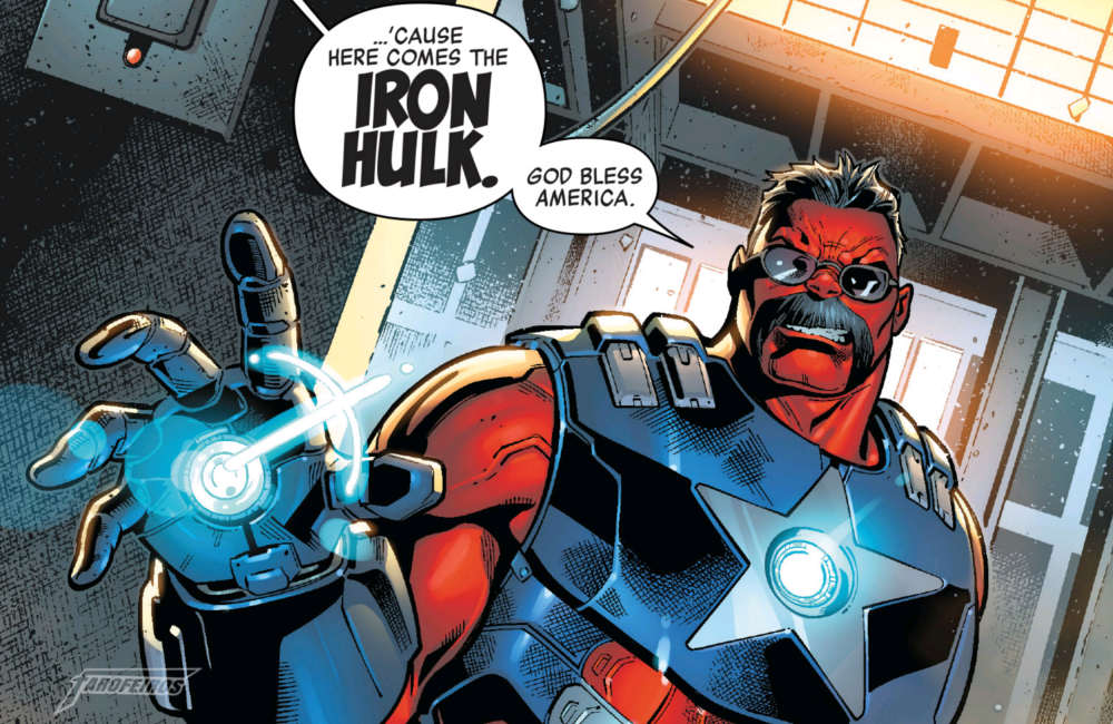 Hulk voltou dos mortos - Iron Hulk - Hulk de Ferro
