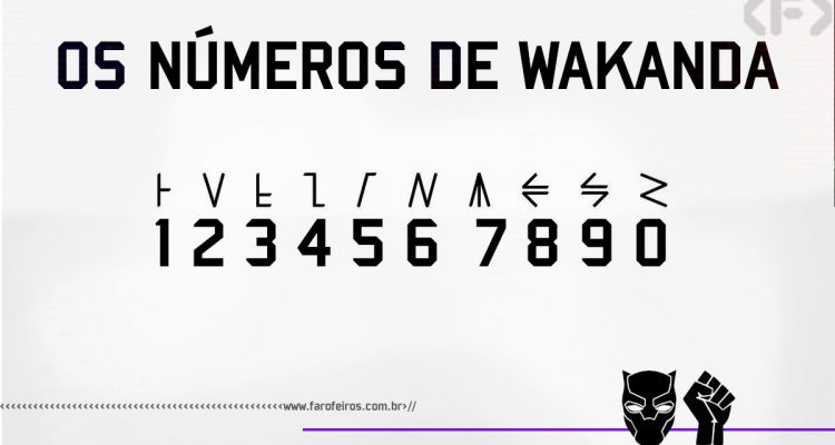 Pantera Negra - Está na hora de você aprender a escrita de Wakanda - Blog Farofeiros