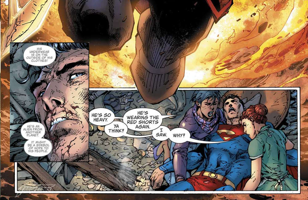 Action Comics #1000 - Superman e a cueca vermelha da esperança