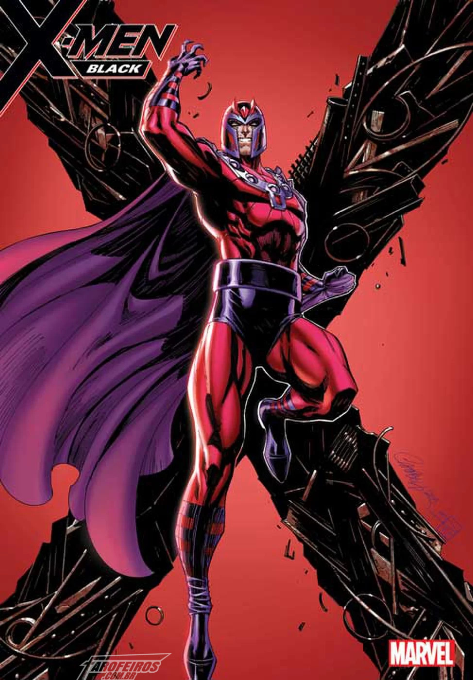 O melhor da Marvel na SDCC 2018 - X-Men Black - Magneto - J Scott Campbell