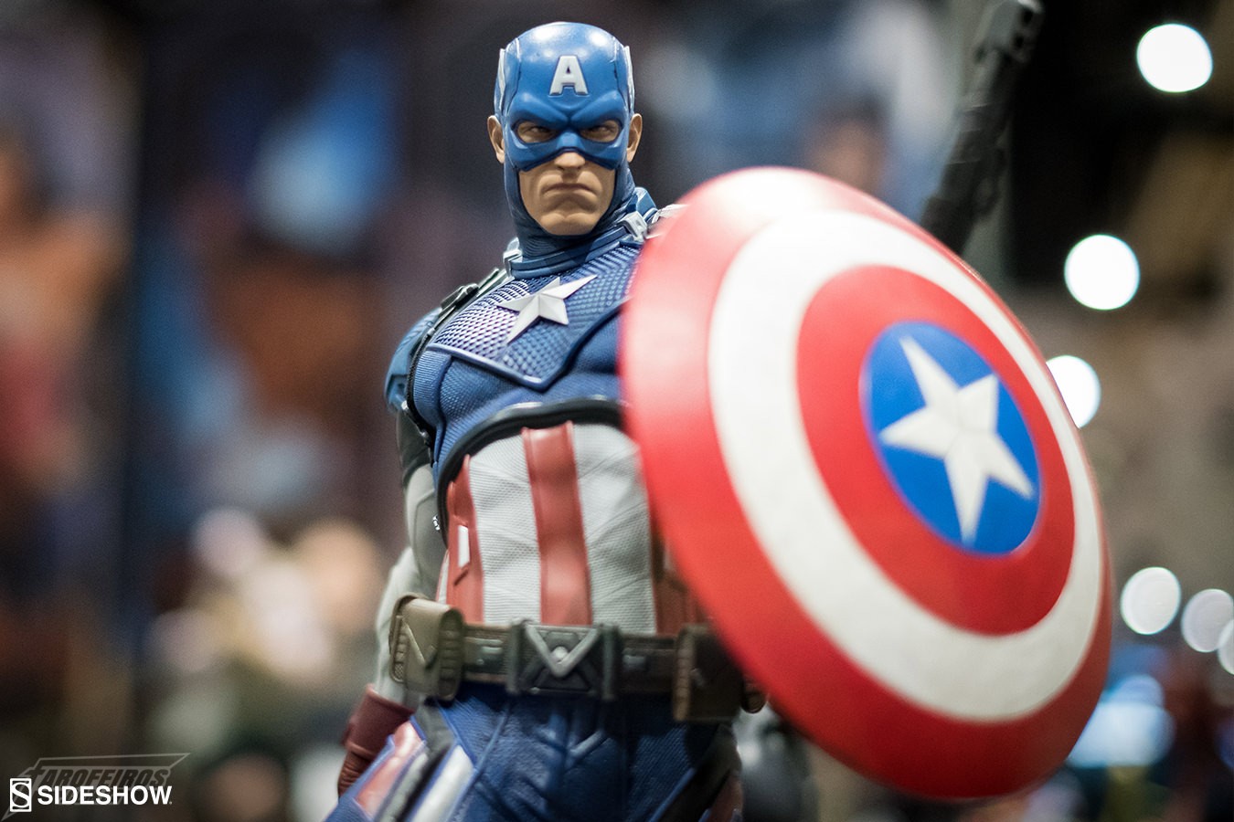 O melhor de colecionáveis na SDCC 2018 - Sideshow - Capitão América - Captain America