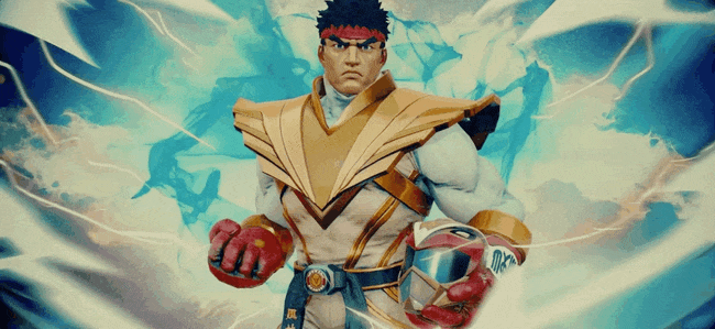 Ryu virou um Power Ranger - Ryu Ranger - Power Rangers - Legacy Wars - Blog Farofeiros