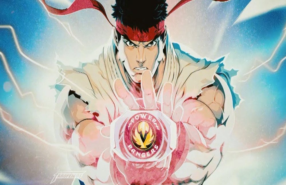 Ryu virou um Power Ranger - Ryu Ranger - Power Rangers - Legacy Wars