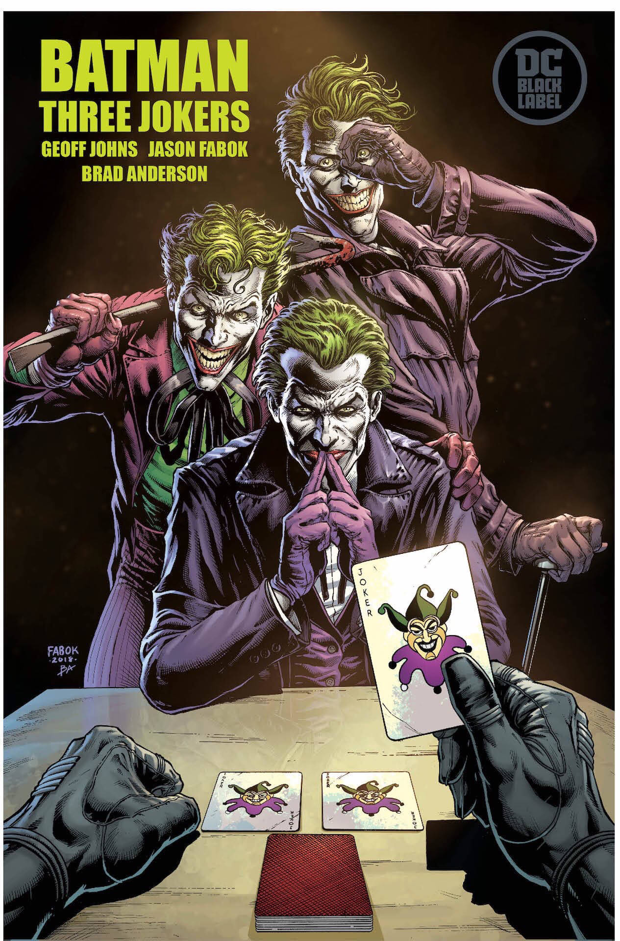 O melhor da DC na SDCC 2018 - Geoff Johns - Jason Fabok - Three Jokers - Os Três Coringas