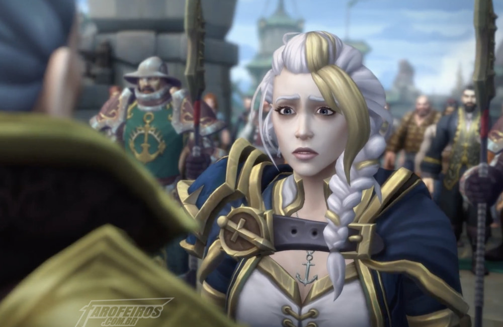 O problema não é a política - World of Warcraft - Jaina