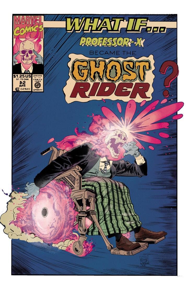Cadeirante Fantasma - Professor Xavier - Motoqueiro Fantasma - Marvel Comics - Blog Farofeiros