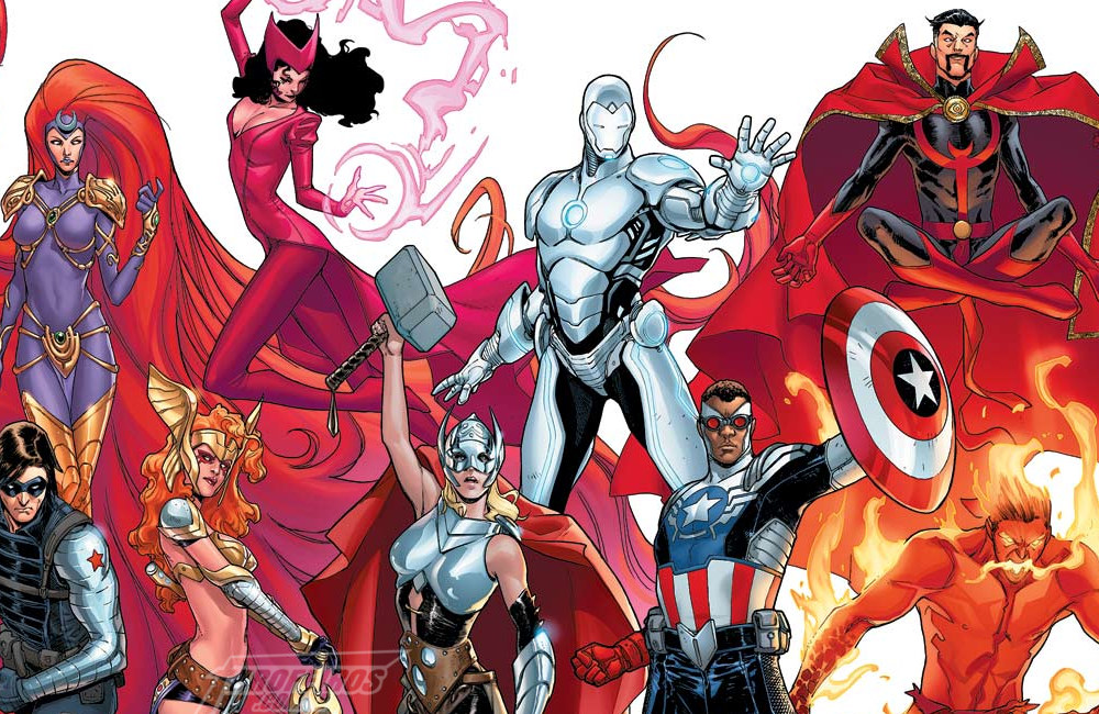 Marvel mostra uma nova equipe de Vingadores com Avengers Now- Blog Farofeiros - Marvel culpa diversidade pela baixa venda de quadrinhos