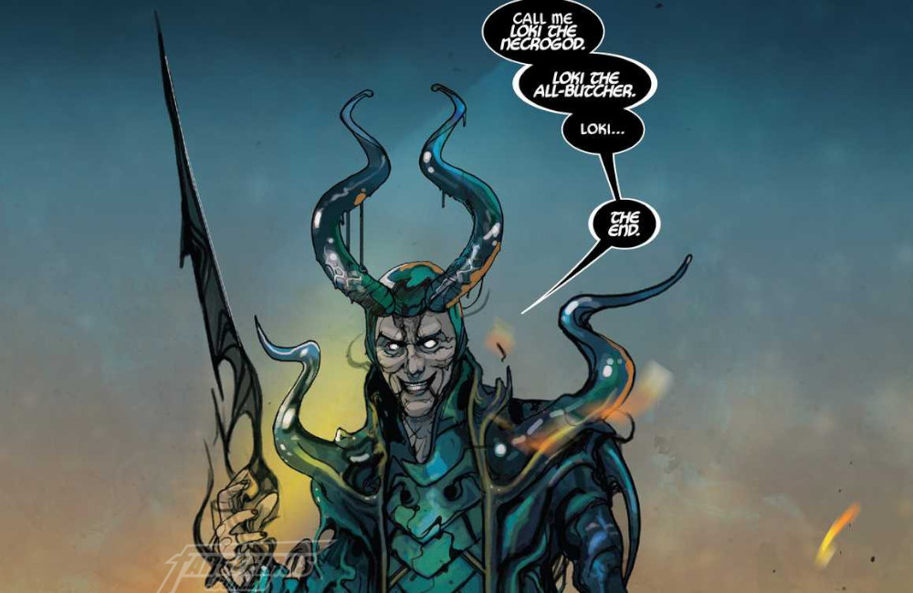 O início do fim em Thor #6 - Loki - Necrogod - All-Butcher - Blog Farofeiros - 04