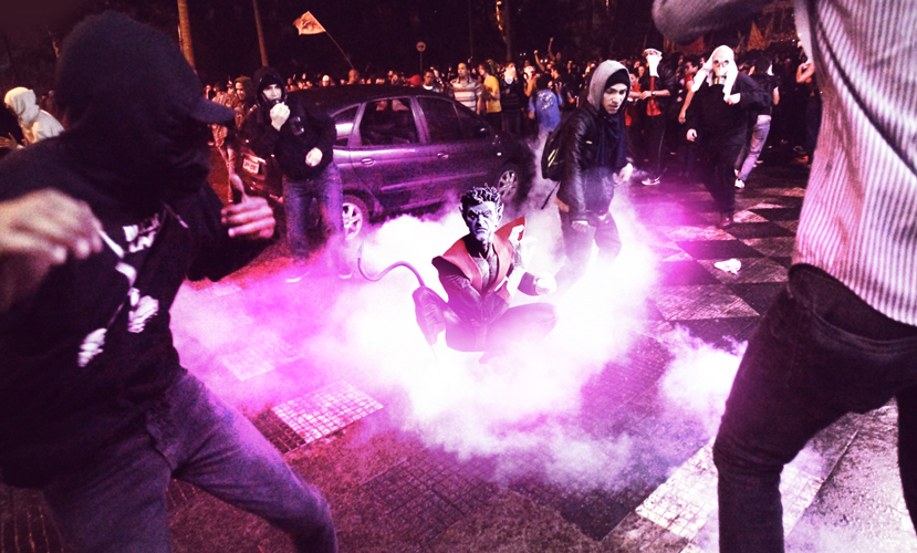 Super heróis nos protestos no Brasil - Blog Farofeiros - Noturno
