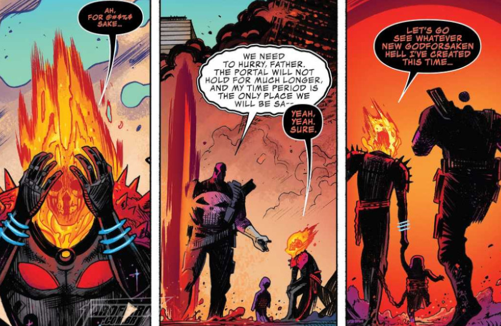 Thanos Justiceiro - Motoqueiro Fantasma Cósmico - Marvel Comics - Blog Farofeiros