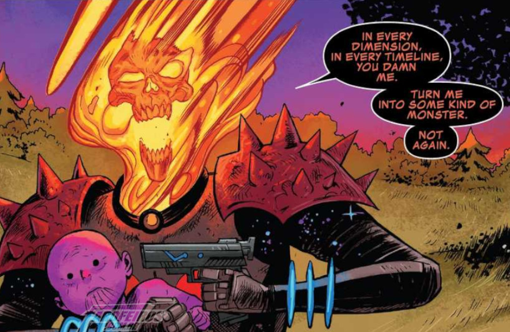 Thanos Justiceiro - Motoqueiro Fantasma Cósmico - Marvel Comics - Blog Farofeiros
