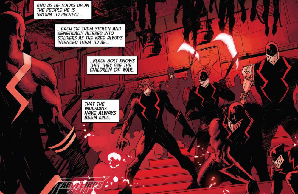 A morte dos Inumanos - Marvel Comics - Blog Farofeiros
