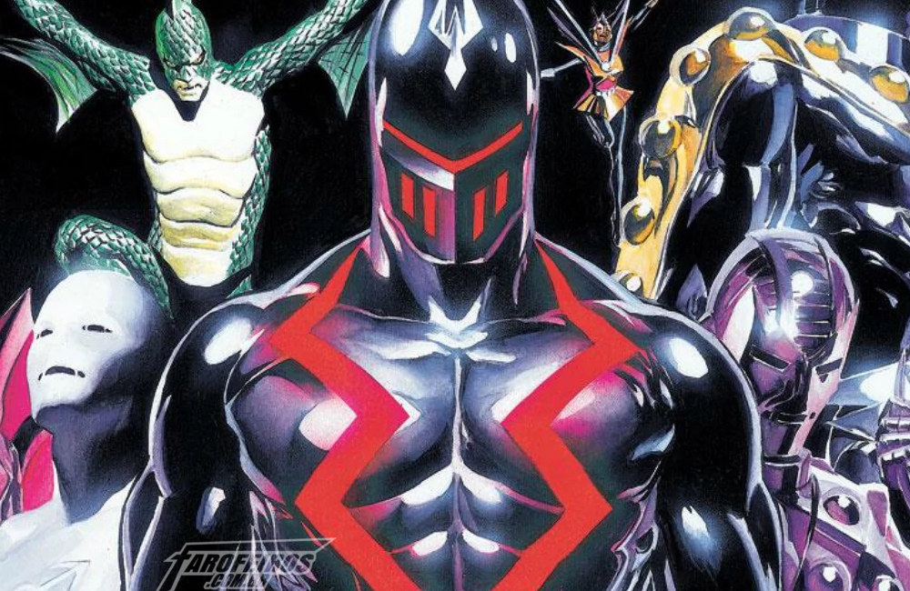 A morte dos Inumanos - Marvel Comics - Vox inspirado em Raio Negro de Terra-X de Alex Ross - Blog Farofeiros