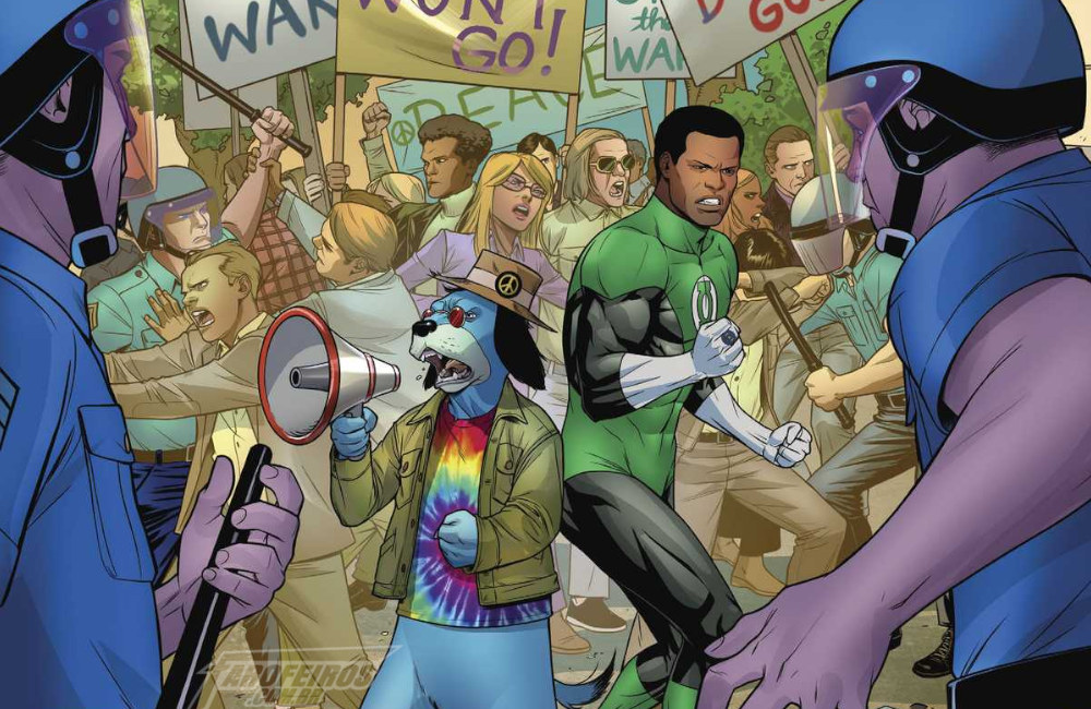 Dom Pixote e Lanterna Verde - DC Comics - Hanna Barbera - Blog Farofeiros