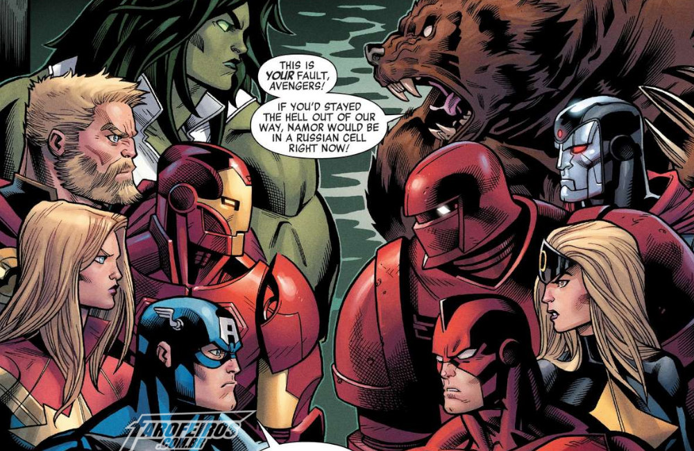 Esquadrão Supremo da América - Vingadores - Avengers #10 - Blog Farofeiros