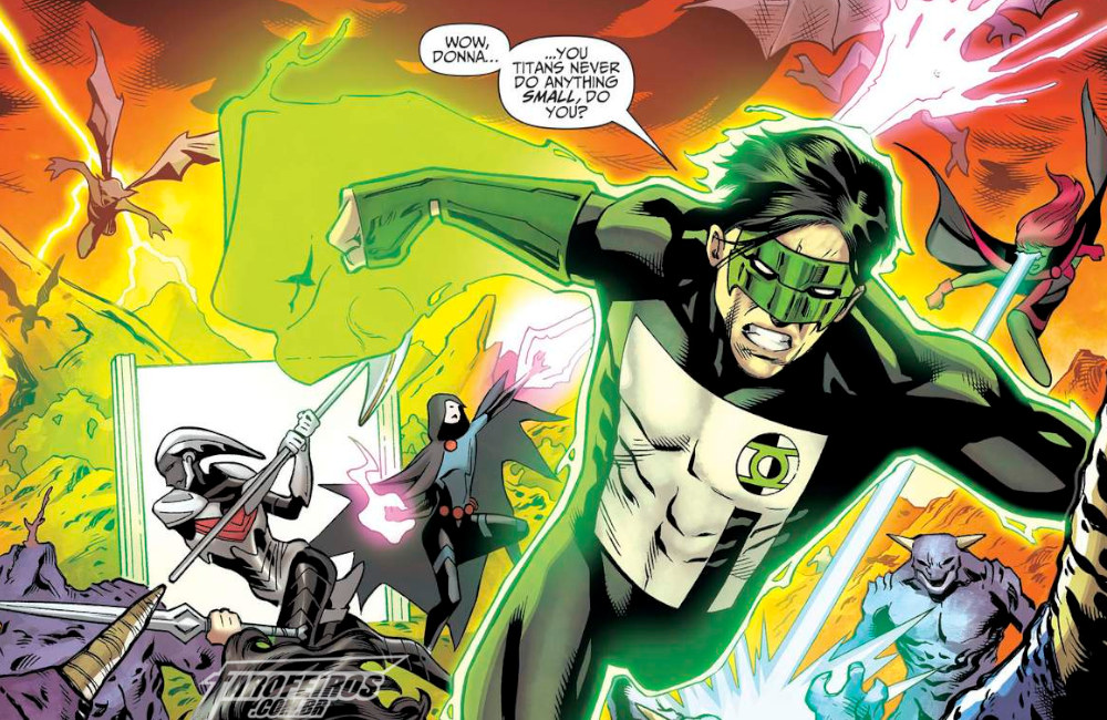 Outra Semana nos Quadrinhos #2 - Titans #31 - Kyle Rayner - Lanterna Verde - Blog Farofeiros