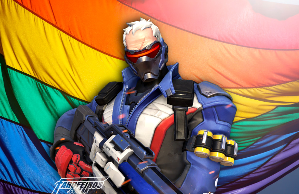 Soldado 76 é gay - Soldier 76 - Overwatch - Blog Farofeiros