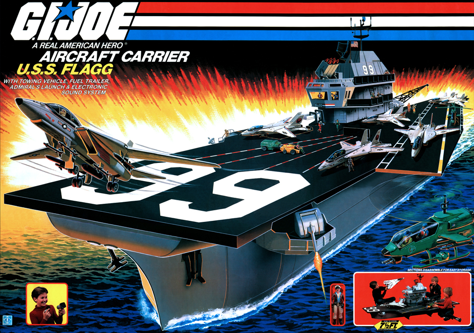 USS Flagg – O porta aviões do Comandos em Ação - Blog Farofeiros