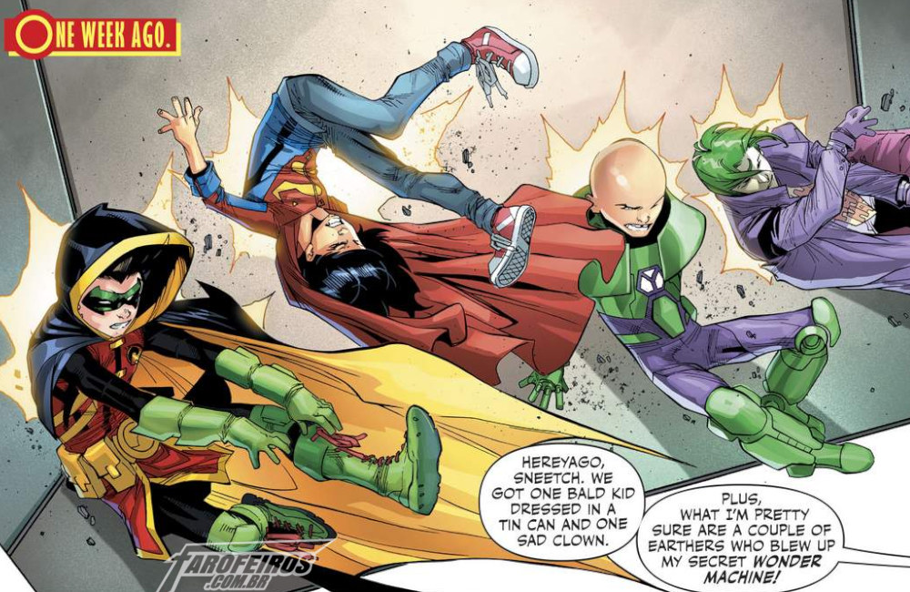 Outra Semana nos Quadrinhos #5 - Adventures of the Super Sons #7 - Robin - Superboy - Blog Farofeiros