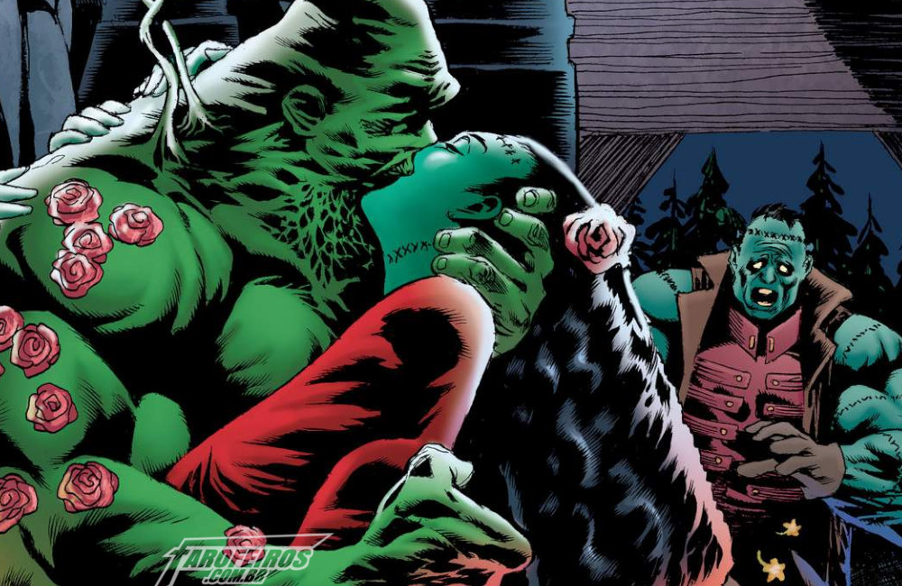 Outra Semana nos Quadrinhos #6 - A Very DC Valentines Day #1 - Monstro do Pântano - Blog Farofeiros