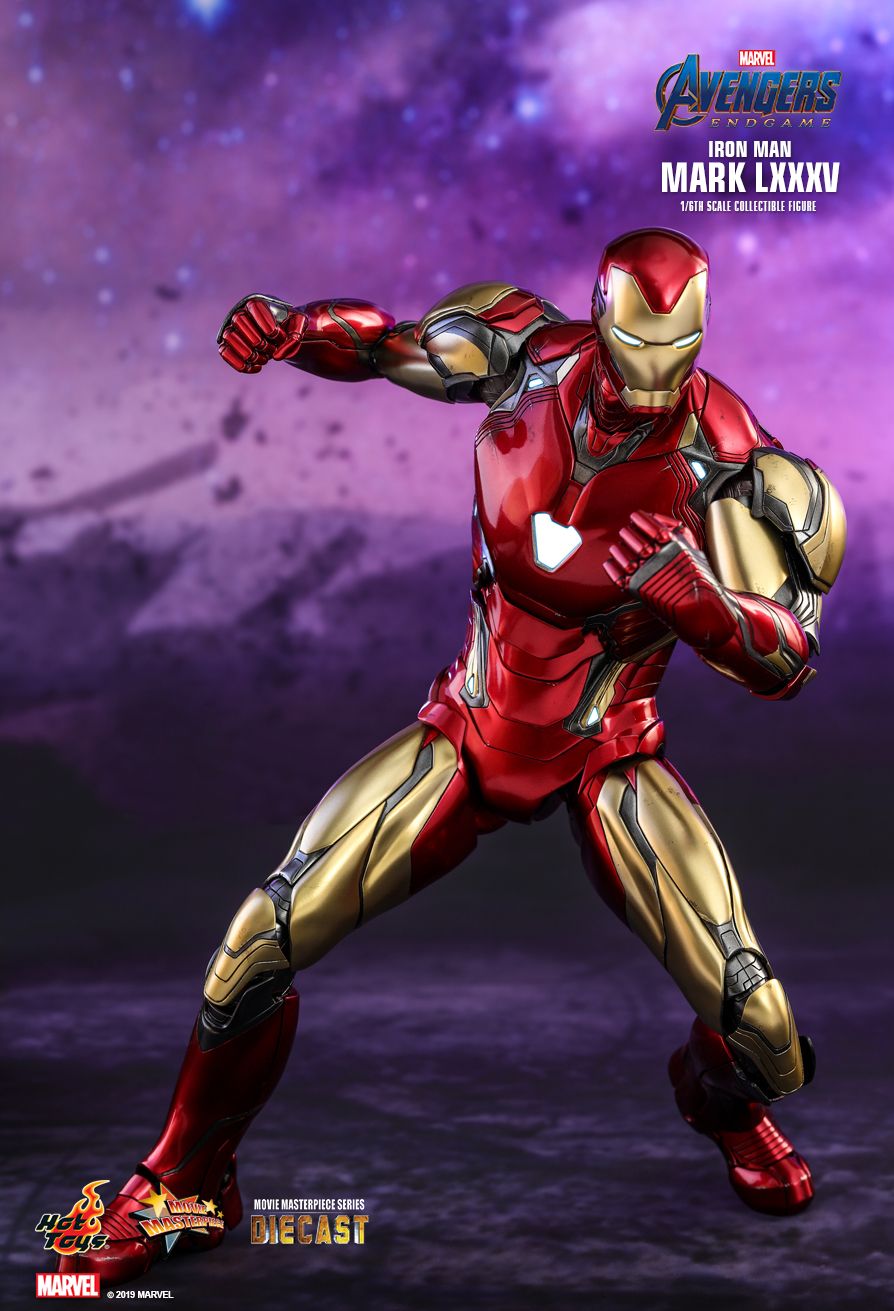 Homem de Ferro da Hot Toys de Ultimato - Vingadores - Blog Farofeiros