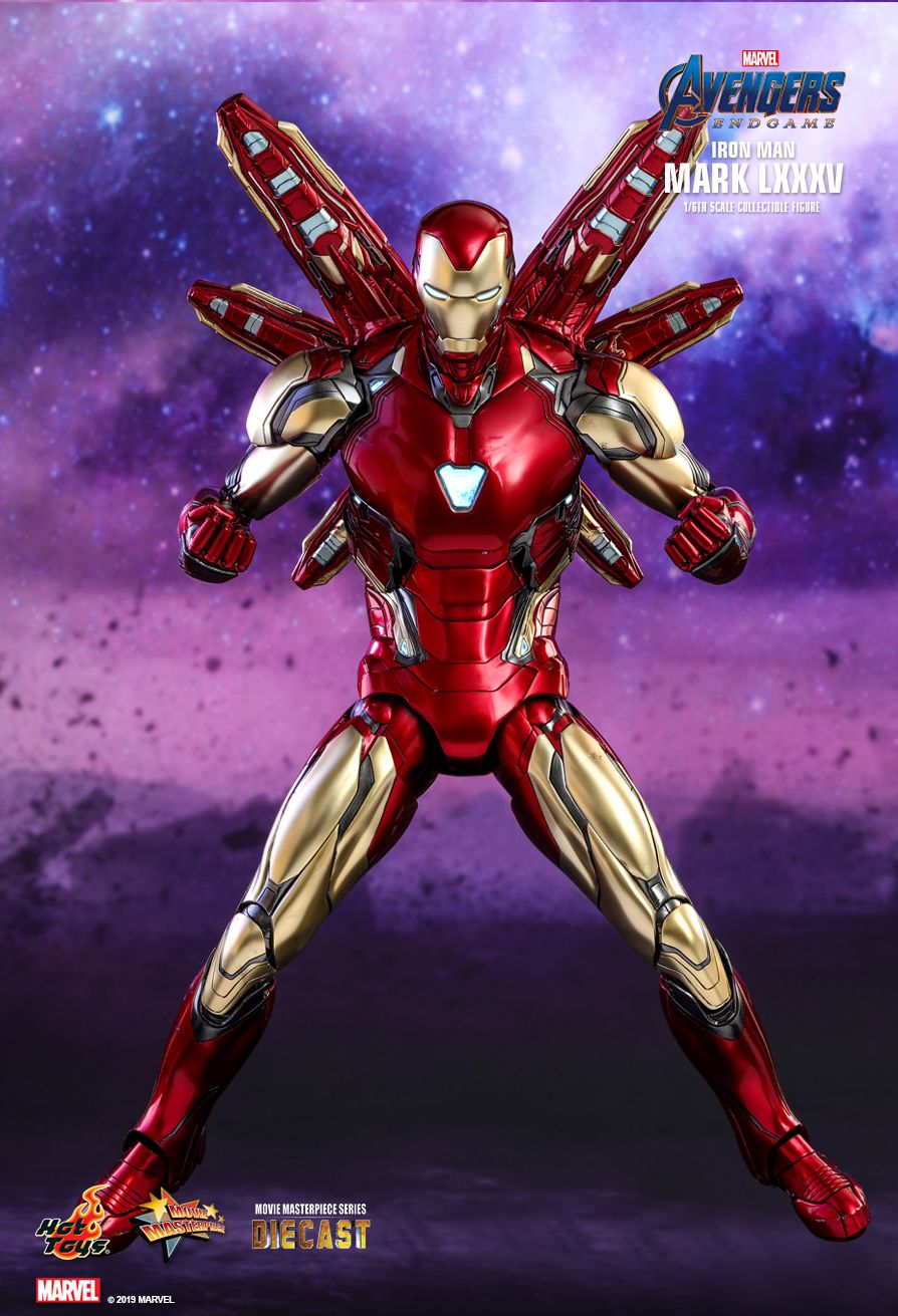 Homem de Ferro da Hot Toys de Ultimato - Vingadores - Blog Farofeiros