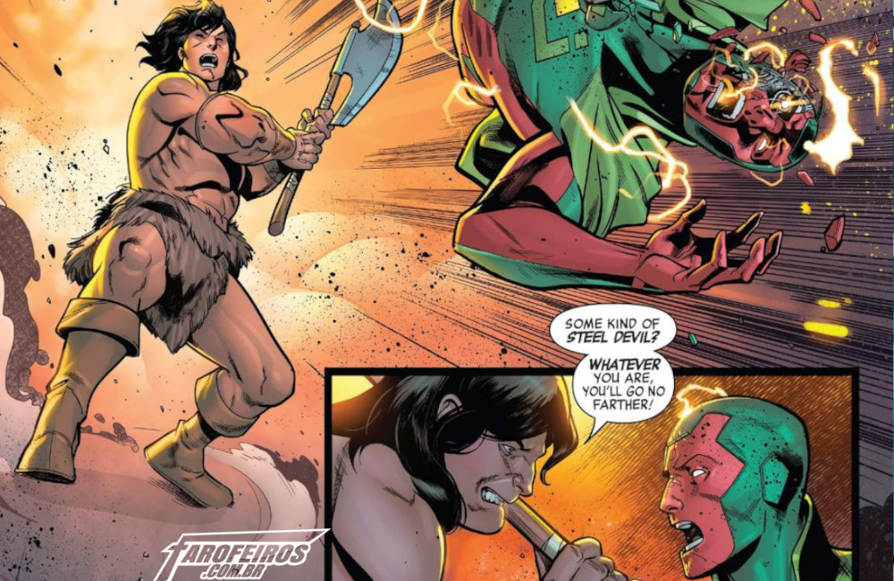 Outra Semana nos Quadrinhos #10 - Avengers - No Road Home #7 - Vingadores - Conan - Visão - Blog Farofeiros