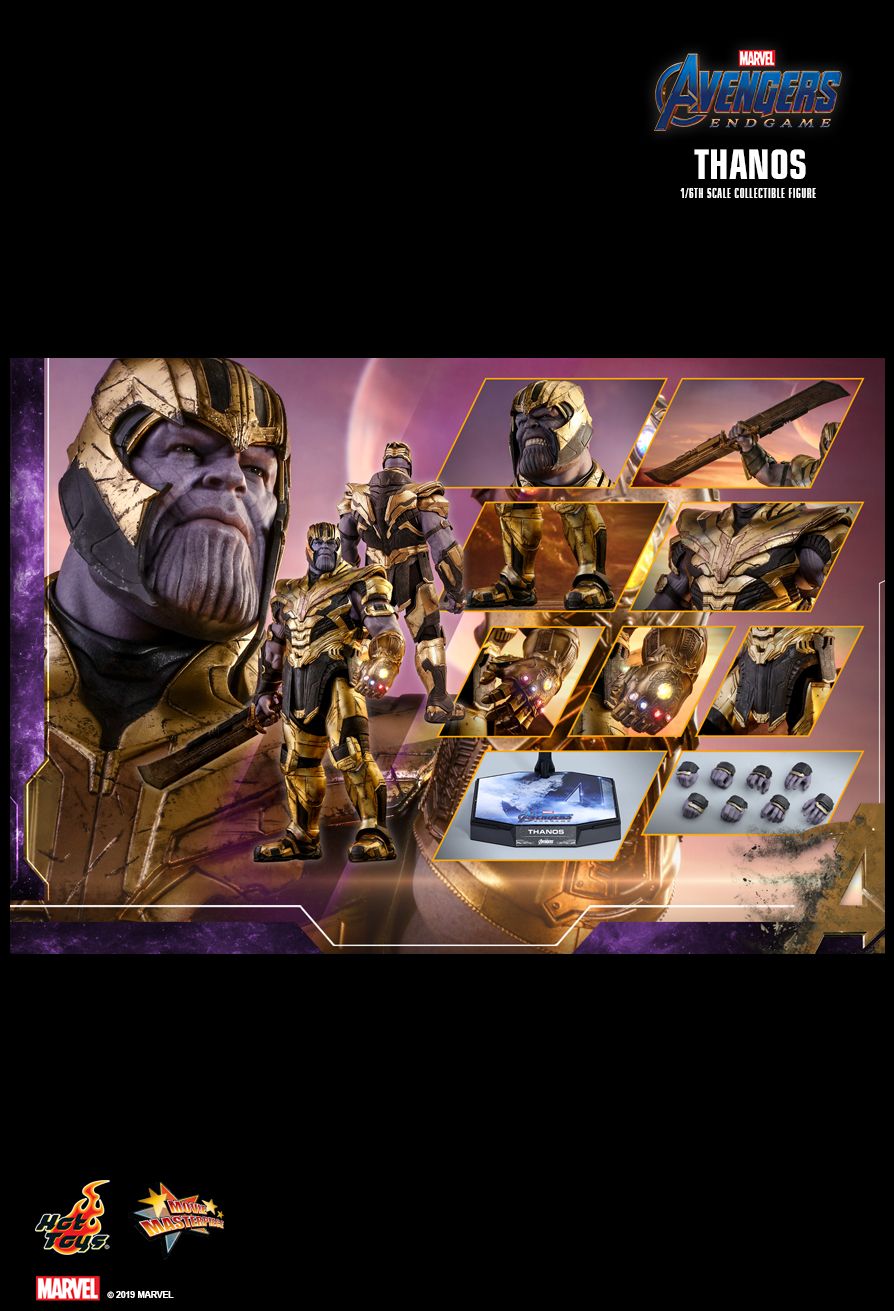 Thanos da Hot Toys de Ultimato - Vingadores - Blog Farofeiros