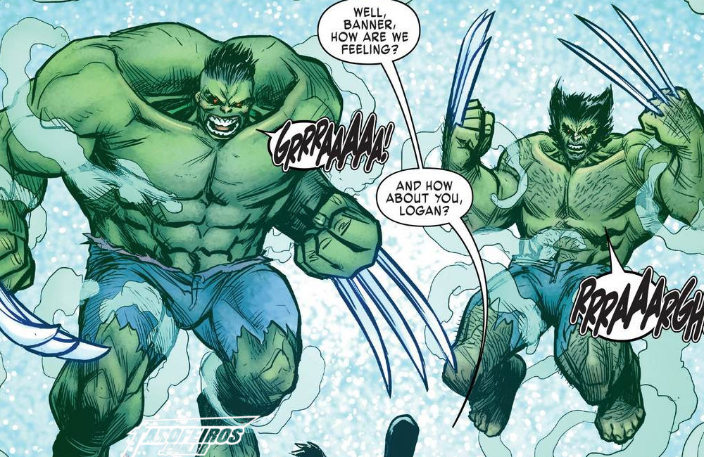 Outra Semana nos Quadrinhos #14 - Hulkerines #3 - Hulk - Wolverine - Blog Farofeiros