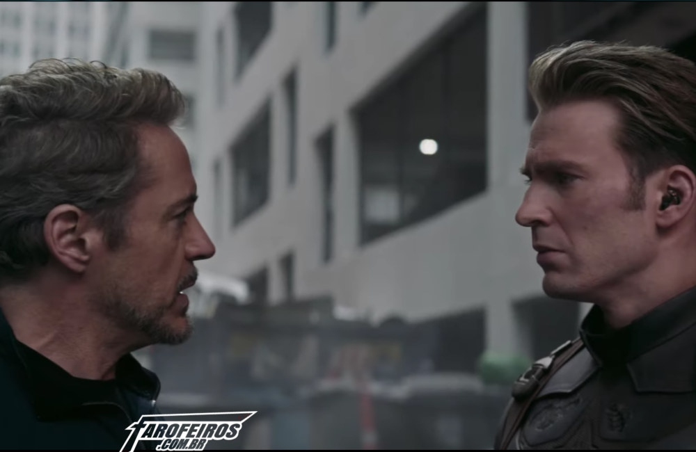 Vingadores - Ultimato - Tony Stark - Steve Rogers - Blog Farofeiros
