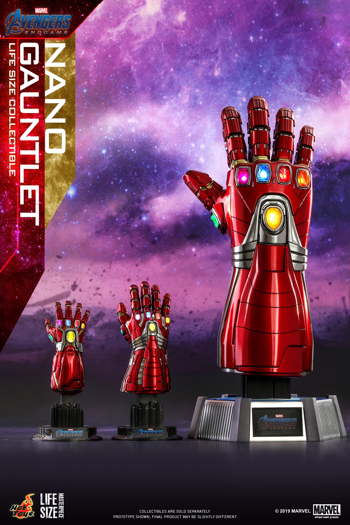 Nano Gauntlet - Manopla de Tony Stark - Vingadores - Ultimato - todos os modelos - Blog Farofeiros
