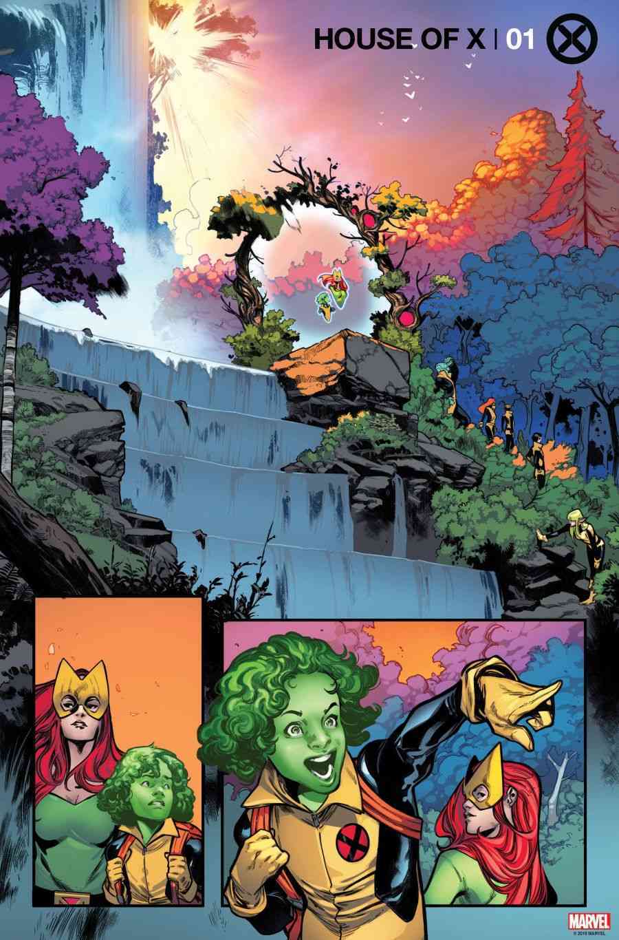 Os X-Men de Jonathan Hickman - House of X #1 - Arte interna 1 - Blog Farofeiros