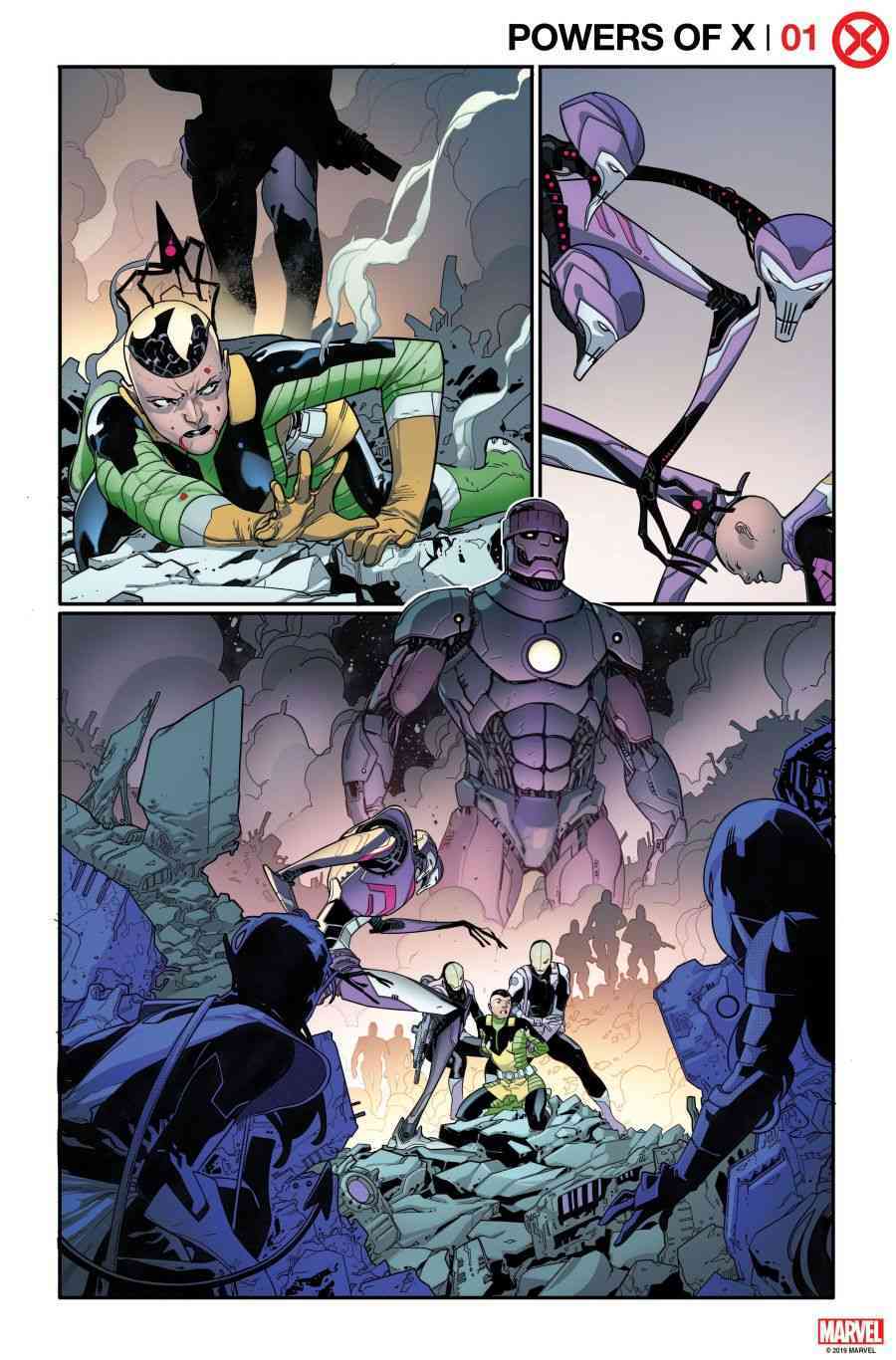 Os X-Men de Jonathan Hickman - Powers of X #1 - Arte interna 1 - Blog Farofeiros