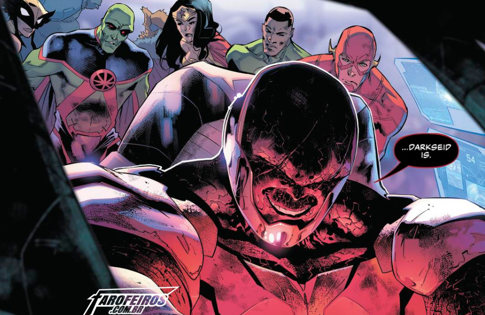 Outra Semana nos Quadrinhos #16 - Justice League #23 - Liga da Justiça - Darkside - Blog Farofeiros