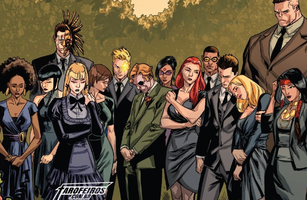 Muitas mortes em Uncanny X-Men - Velório - Blog Farofeiros