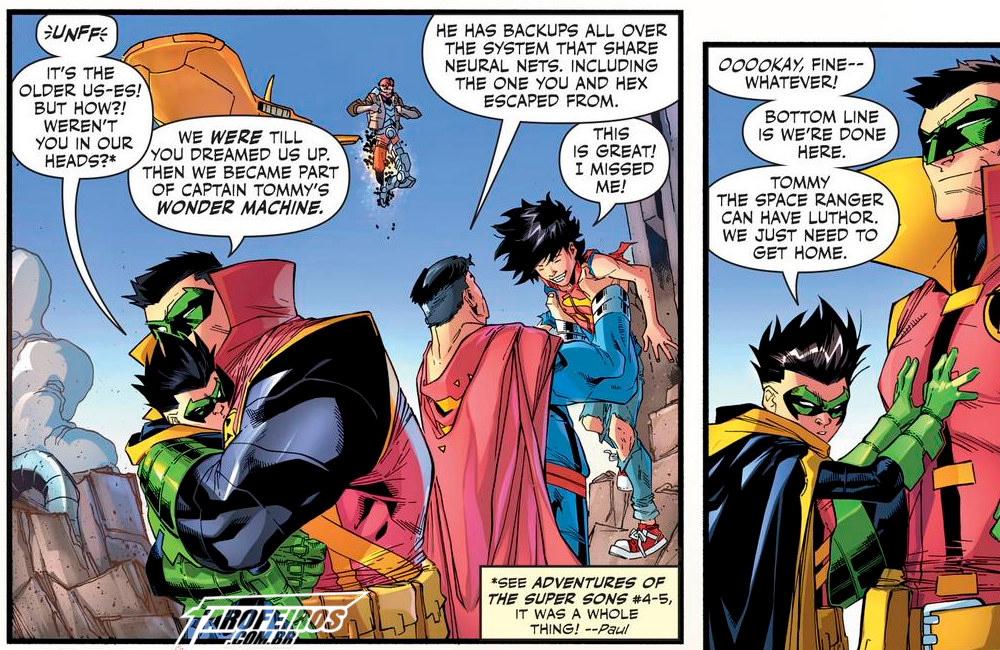 Outra Semana nos Quadrinhos #19 - Adventures Of The Super Sons #11 - Robin - Blog Farofeiros