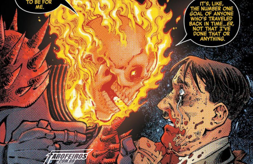 Outra Semana nos Quadrinhos #19 - Cosmic Ghost Rider Destroys Marvel History #4 - Motoqueiro Fantasma Cósmico - Blog Farofeiros