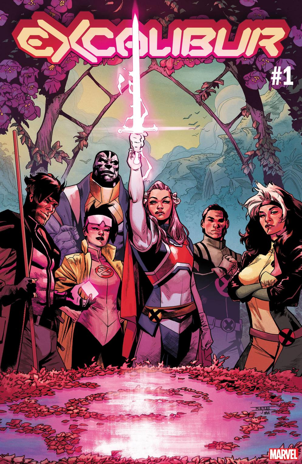 Marvel Comics na SDCC 2019 - X-Men - Excalibur #1 - Blog Farofeiros