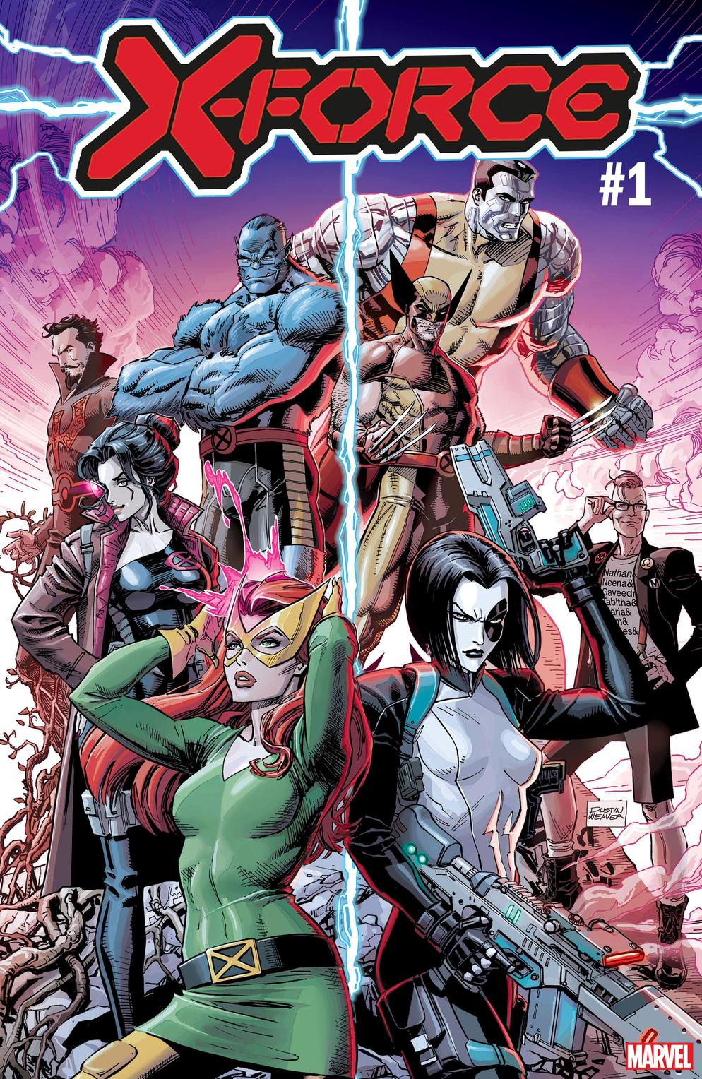 Marvel Comics na SDCC 2019 - X-Men - X-Force #1 - Blog Farofeiros