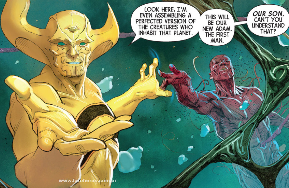 Detalhes de Powers of X - Poderes dos X - Avengers Vol 5 #1 - Ex Nihilo criando vida em Marte - Blog Farofeiros