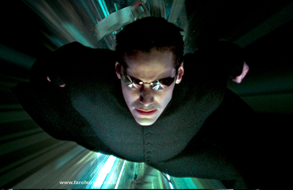 Quem precisa de Matrix 4 - Neo voando - Blog Farofeiros