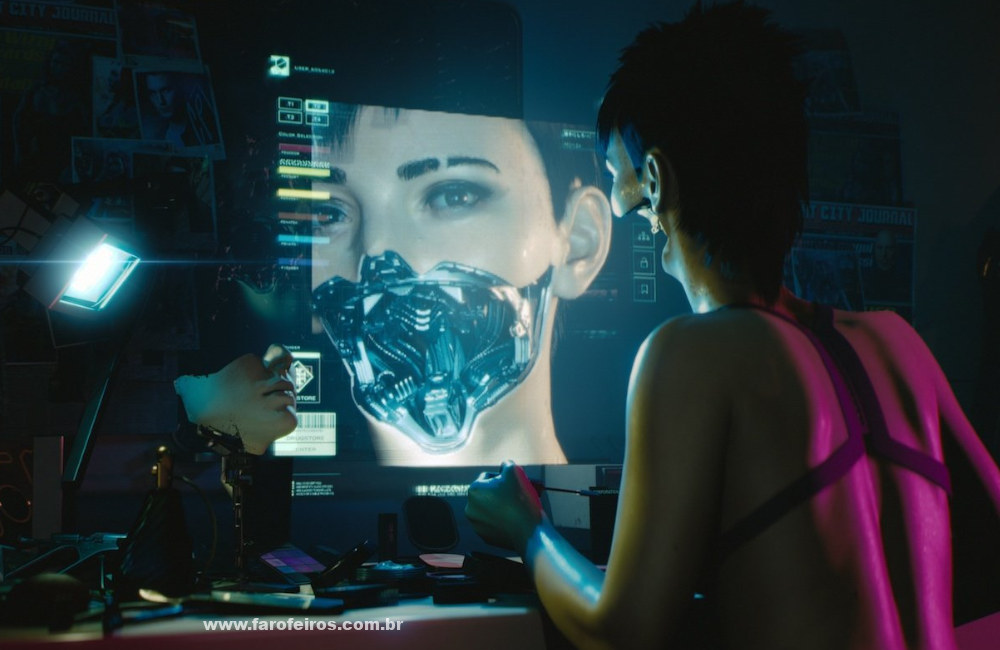 Você não vai escolher um sexo em Cyberpunk 2077 - Blog Farofeiros