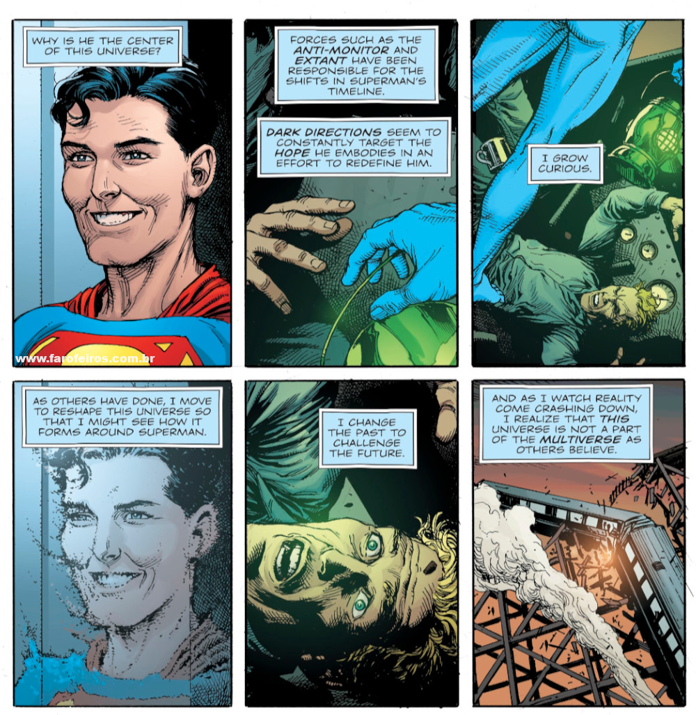 Superman - Lanterna Verde - Relógio do Juízo Final - Novos 52 foi culpa do Dr Manhathan - Doomsday Clock - Blog Farofeiros