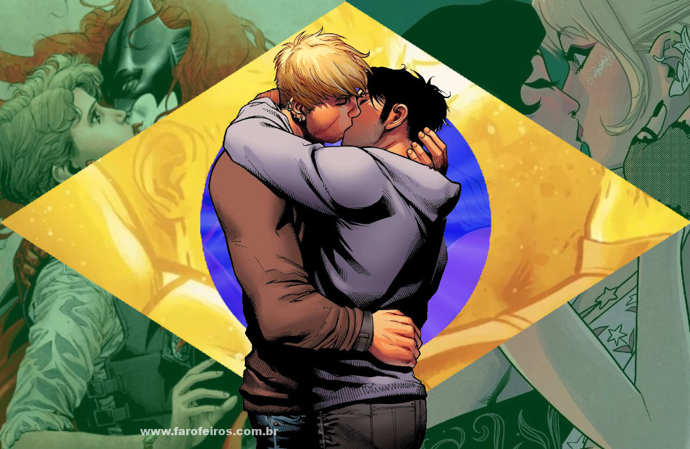 Beijo gay nas histórias em quadrinhos - Brasil - LGBTQ+ - Blog Farofeiros