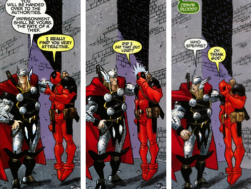 Deadpool - Thor - Marvel Comics - Beijo gay nas histórias em quadrinhos - Blog Farofeiros