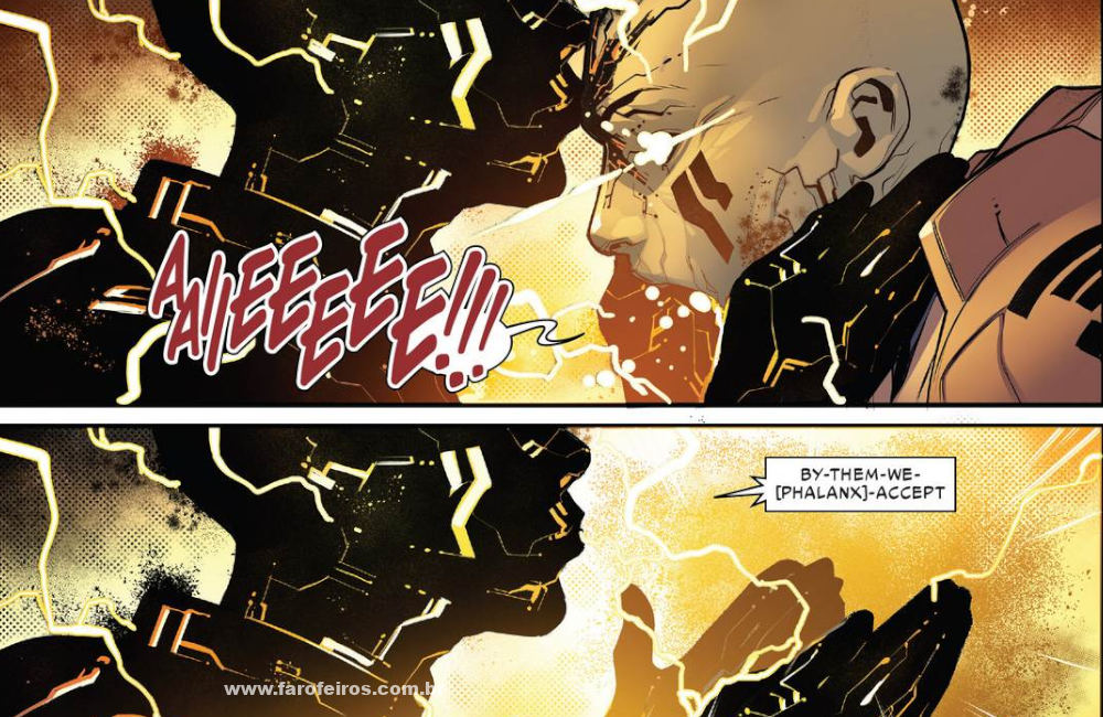 Falange - Assimilação - Detalhes de Powers of X - Poderes dos X - X-Men - Marvel Comics - Blog Farofeiros