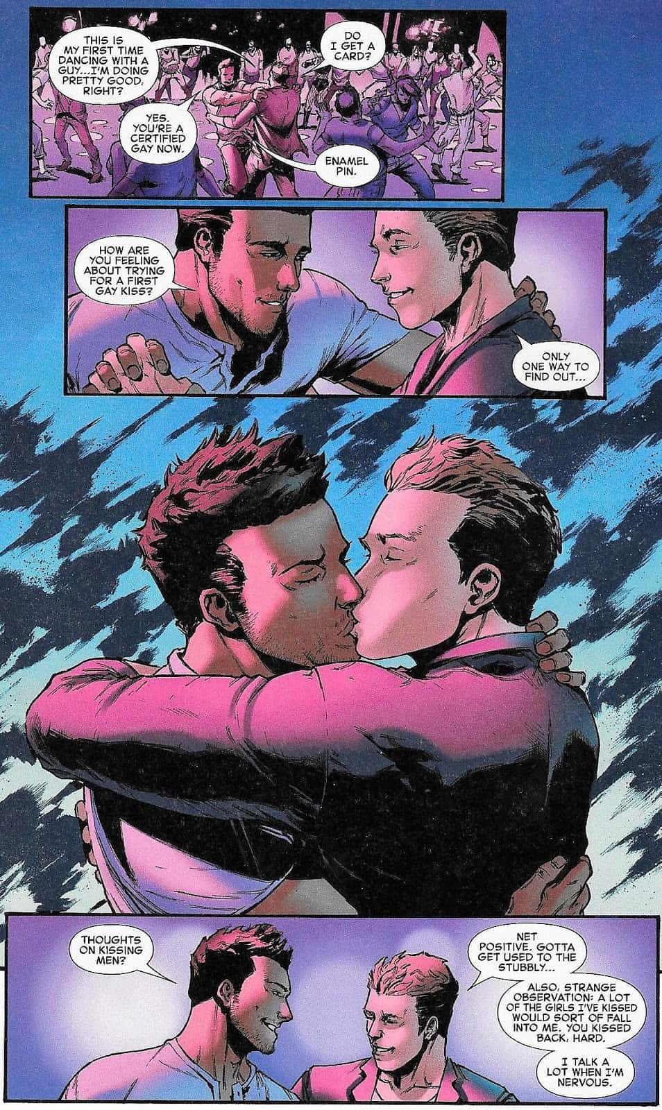 Homem de Gelo e Pyro - Marvel Comics - Beijo gay nas histórias em quadrinhos - Blog Farofeiros