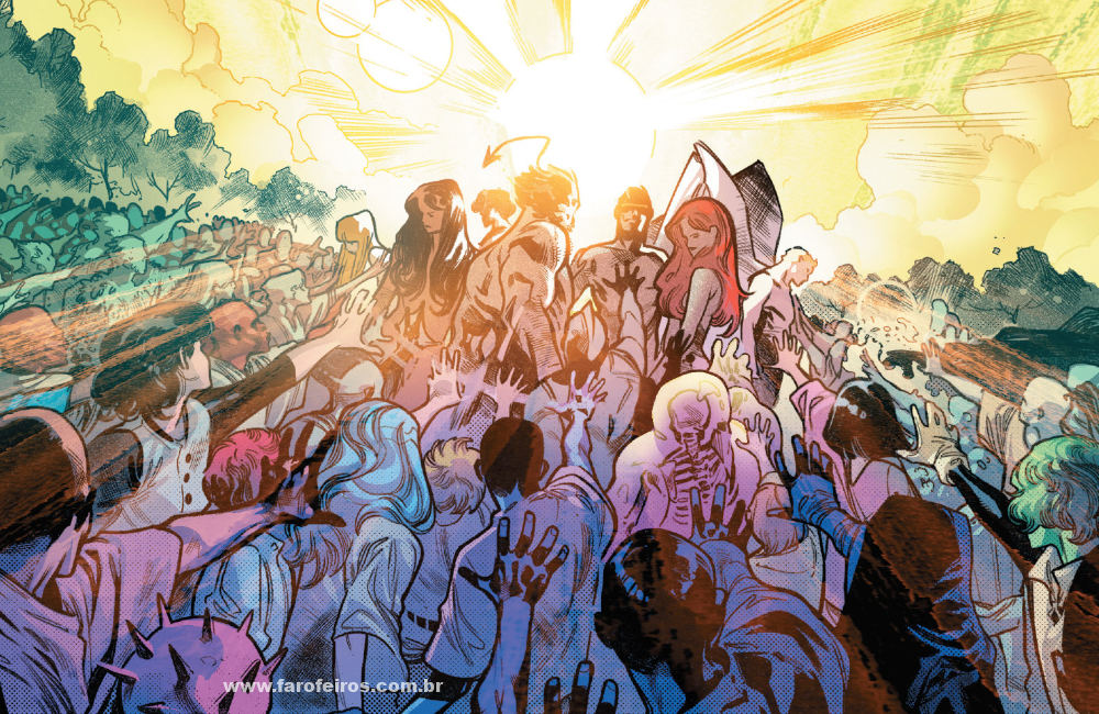 Mutantes ressucitados - Krakoa - X-Men - Deu tudo certo em House of X #5 - Marvel Comics - Blog Farofeiros
